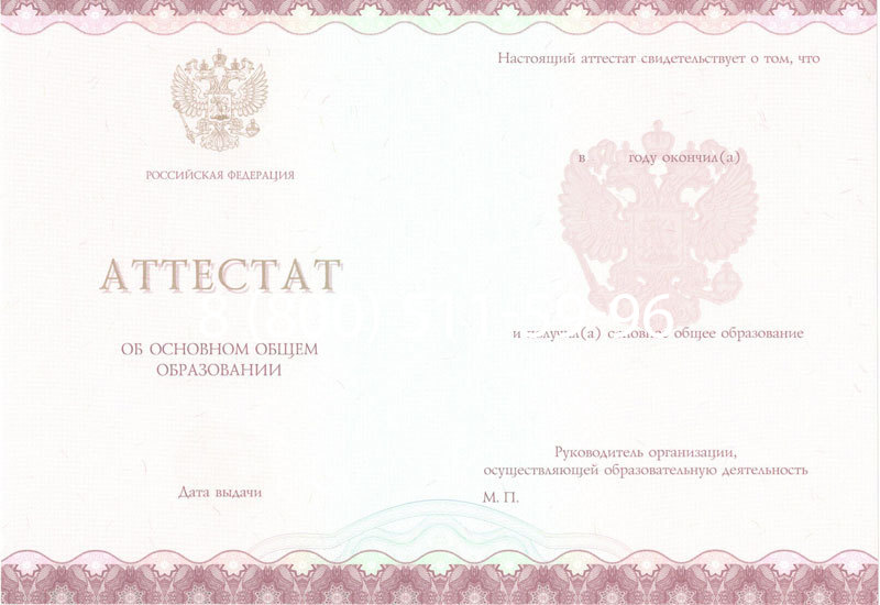 Купить Аттестат за 9 класс 2014-2024 года в Новочебоксарске Купить Аттестат за 9 класс 2014-2024 года в Новочебоксарске