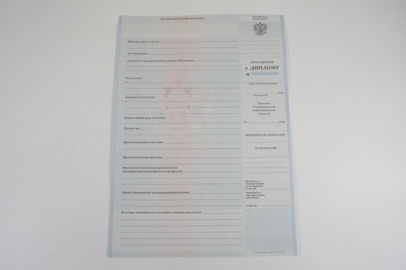 Диплом о начальном образовании 2007-2009 годов в Новочебоксарске Диплом о начальном образовании 2007-2009 годов в Новочебоксарске