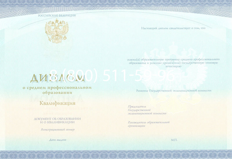 Купить Диплом колледжа (Спецбланк) 2014-2024 года в Новочебоксарске Купить Диплом колледжа (Спецбланк) 2014-2024 года в Новочебоксарске